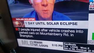 1 day until Solar Eclipse is happening...
