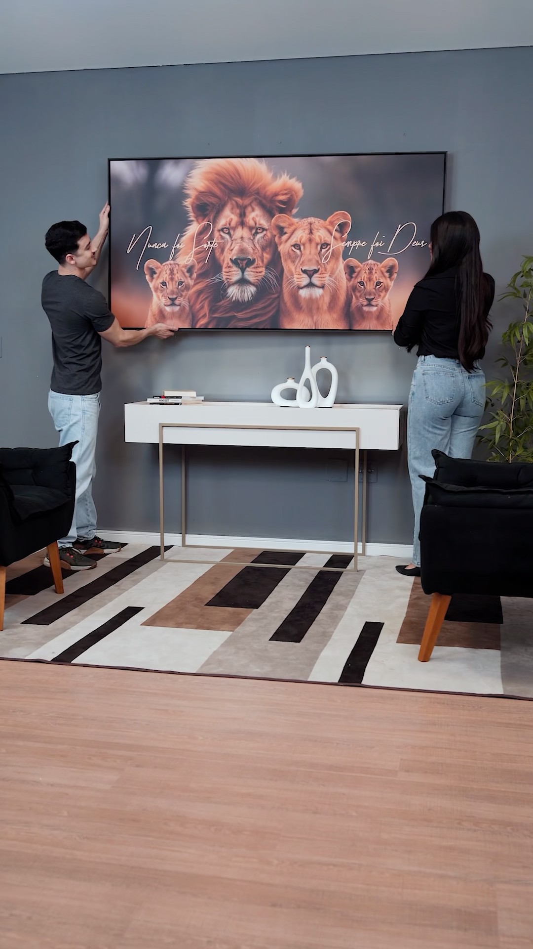 Depoimento de Quadros Decorativos em vídeo