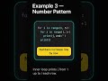 Pattern Basics in Python 🔥 | Star and Number Patterns Explained