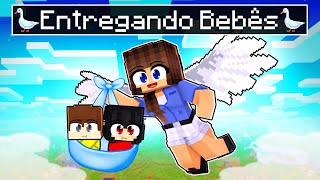 Entregando BEBÊS para FAMÍLIAS no Minecraft ◂Miika▸