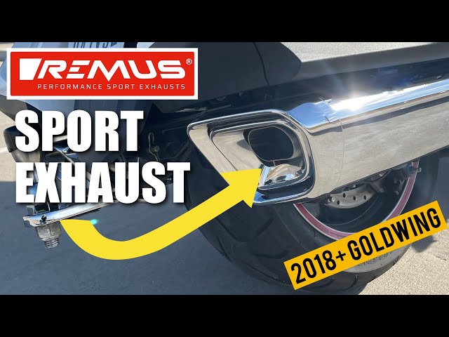 Remus Performance Sport Exhaust for Honda Goldwing | 2018+ Honda Goldwing | Cruiseman's Garage class=