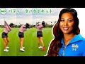 Patty Tavatanakit パティ・タヴァタナキット タイの女子ゴルフ スローモーションスイング!!!