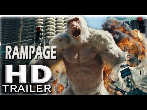 Download Rampage  Trailer HD (2018) Dwayne Johnson Monster Action Movie