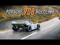 Onboard porsche 9083 racing swiss mountain pass  hq engine sound