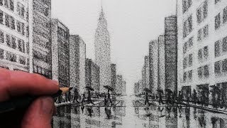 Learn Street Scenery Shading with Easy Pencil Strokes | Drawing and  Sketching - YouTube