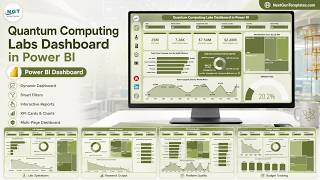 Quantum Computing Labs Dashboard in Power BI