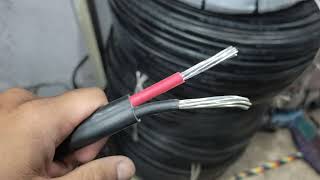 7/72 two core best quality pure pvc .