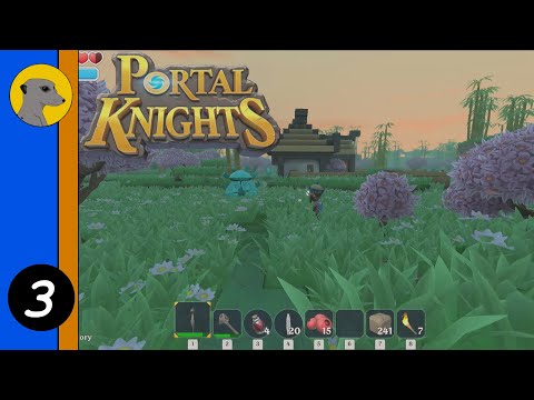 Portal knights EP 3.To fort Finch for coal and new bow+armor.