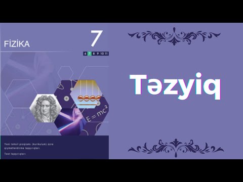 Təzyiq D variantı  7-ci sinif fizika dim testi