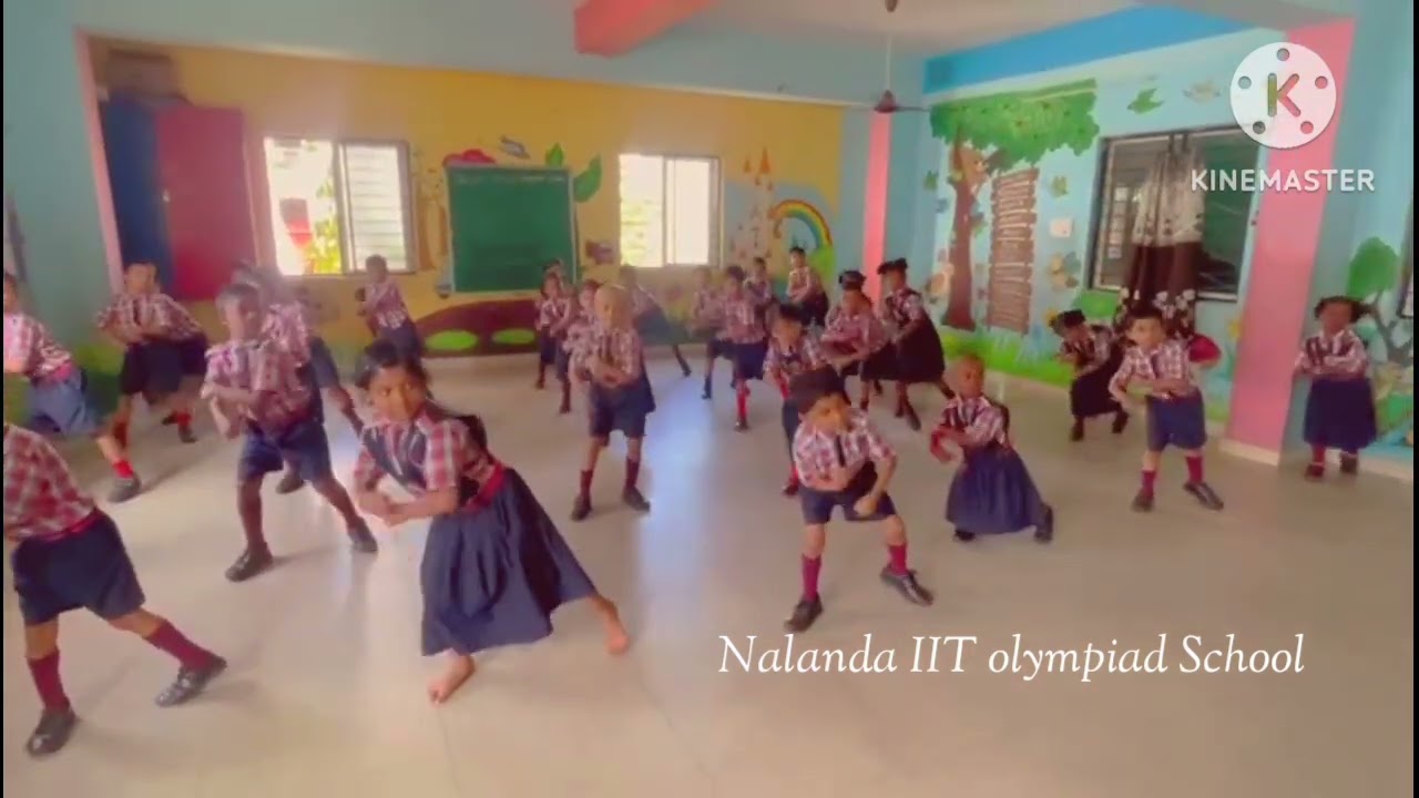 Class2 H Dance practice//Nalanda IIT olympiad School narsipatnam