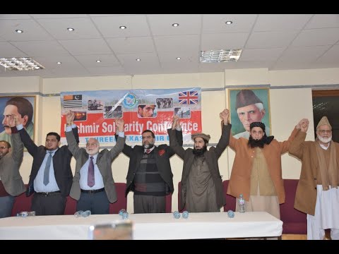 kashmir solidarity day was celebrated at the derby