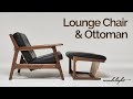 Walnut Lounge Chair & Ottoman build , Makita Exhibited works!