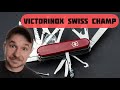 Офицерский швейцарский нож Victorinox Swiss Champ 1.6795 . Показываю все 33 инструмента.