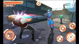 Super Hero Captiain Rescue Mission | Flying Captain Superhero Battle - Android GamePlay screenshot 2