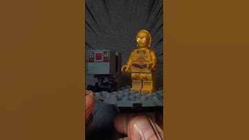 Building C-3PO & Gonk Droid LEGO Star Wars minifigure #lego #legoasmr #starwars #legostarwars #fy