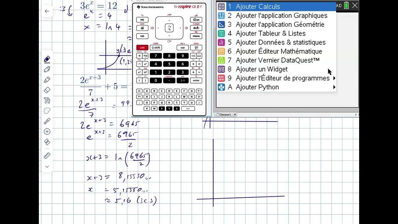 AI NM Logarithmes base e