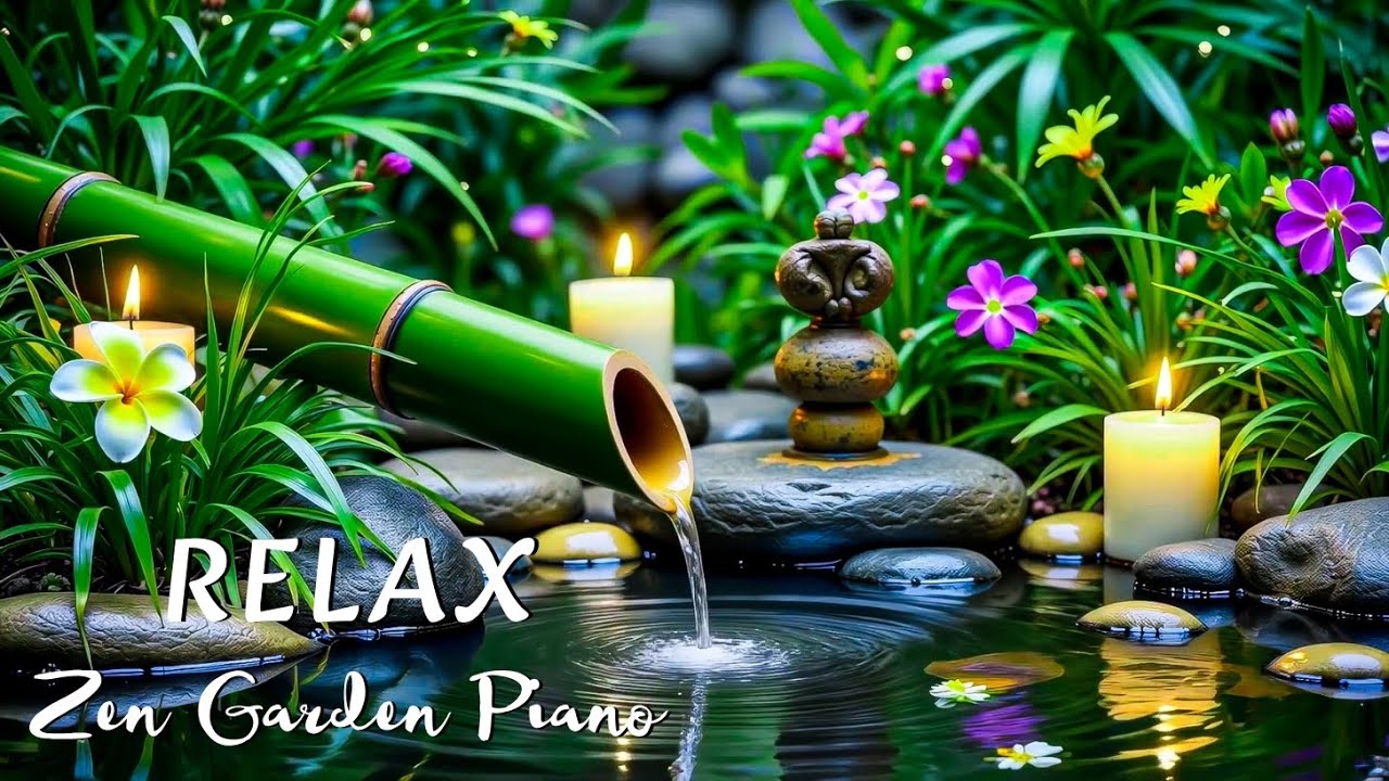 Zen Garden Piano Music for Deep Relaxation – Study Sleep Focus Calm ...