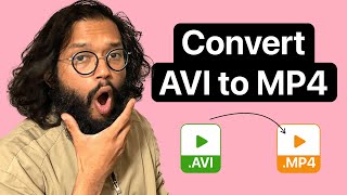 avi to mp4 - how to converter video format without losing quality on windows or macos