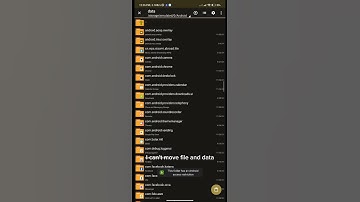 this the problem easy step " this folder has an Android access restriction "