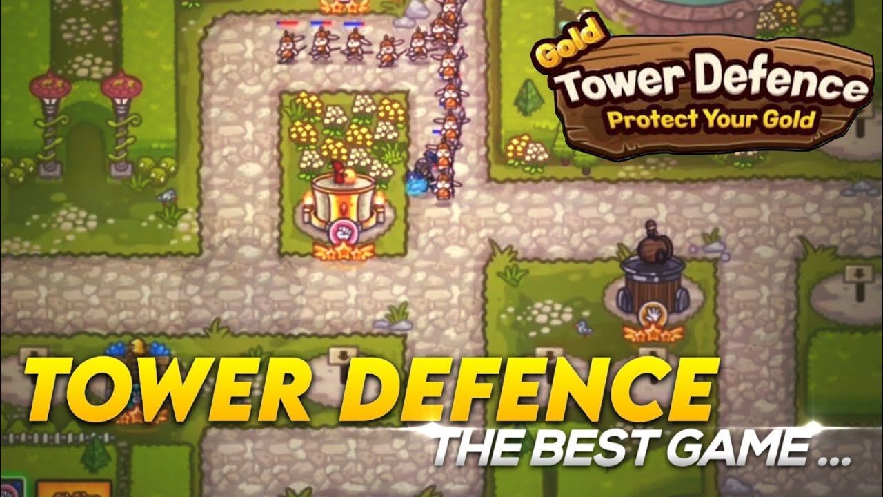 Best Tower Defence PVP I have EVER Played! Gold Tower Defence