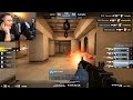 Ohnepixel cant stop laughing at csgo bots destroying players