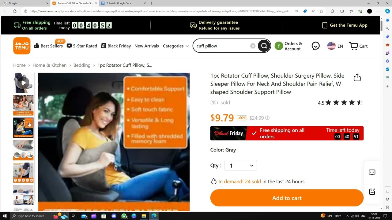 ✅ How To Buy Cuff Pillow on TEMU Extremely Cheap (Full Guide)