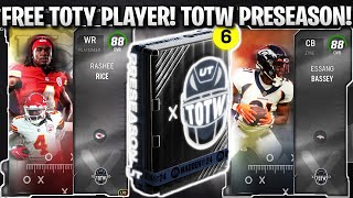 HOW TO GET A FREE TOTY PLAYER! TOTW PRESEASON IS HERE!