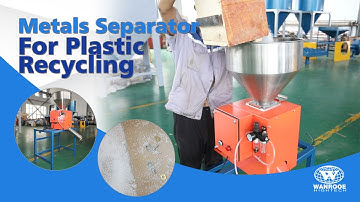 Metal Separator Machine for Plastic Metal Recycling Machine Metal Separation for Pulverizer