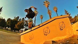 PERFECT KICKFLIP BS 50 50 DOWN A HUBBA
