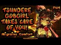 [F4M] It’s Not Like I Care! (Tsundere GF Helps You Feel Better) [Migraine Comfort]