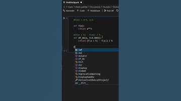 How to Calculate Derivative at a Point using Python #shorts #python