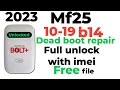 zong mf25 2019 unlock file | zong mf25 dead solution | zong mf25 b14 unlock file
