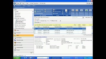Advanced Distribution in Dynamics GP