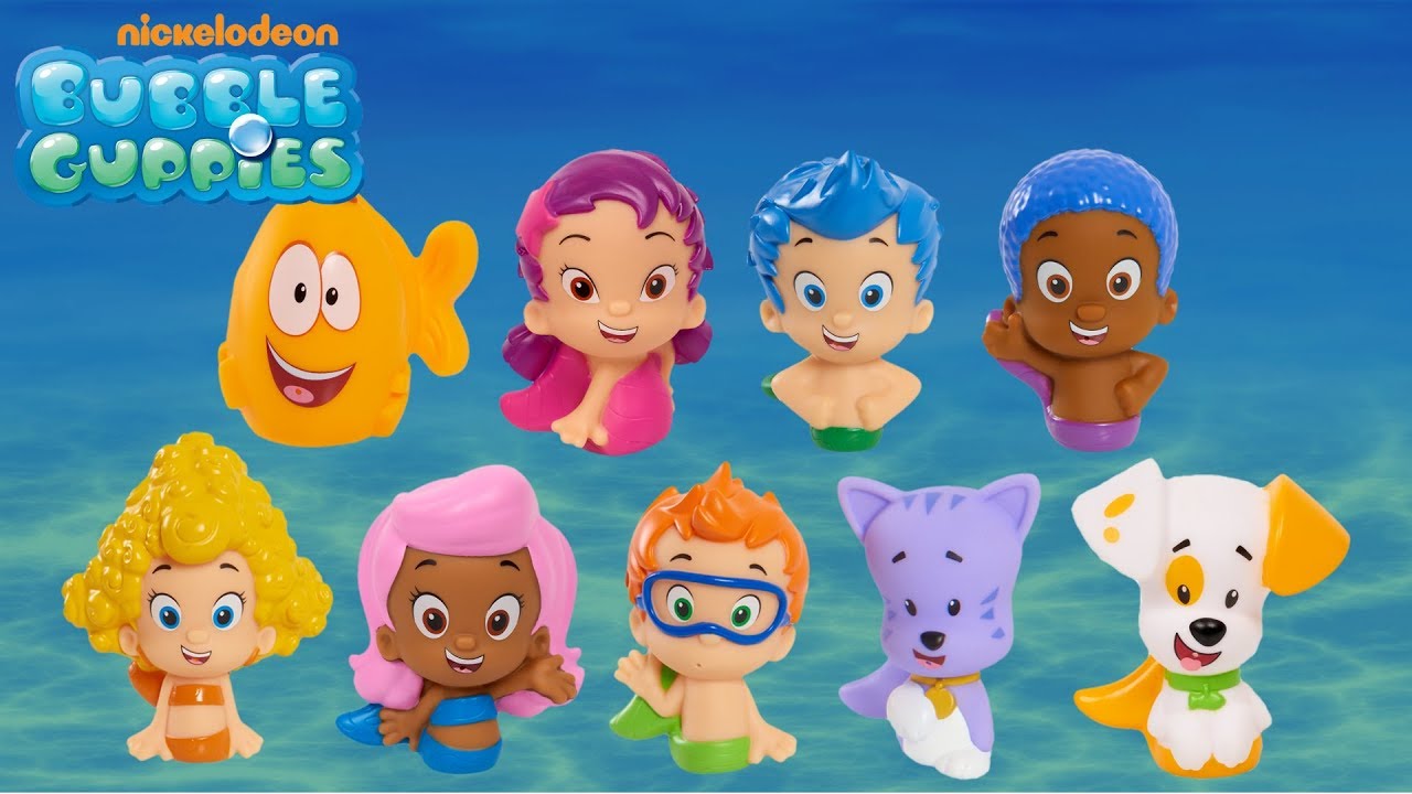 bubble guppies figure set