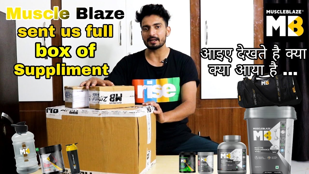 muscleblaze biozyme whey protein / creamp creatine bcaa and many more / SURPRISE BOX 