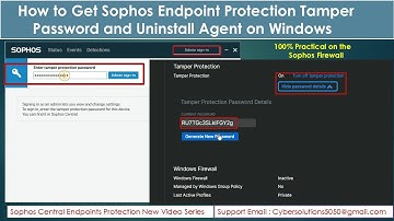 Sophos Central: Hoe u een wachtwoord voor bescherming tegen manipulatie en een verwijderagent op ...