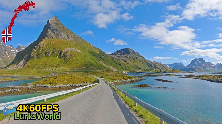 3 Hour Scenic Lofoten Islands Road trip - 4K60
