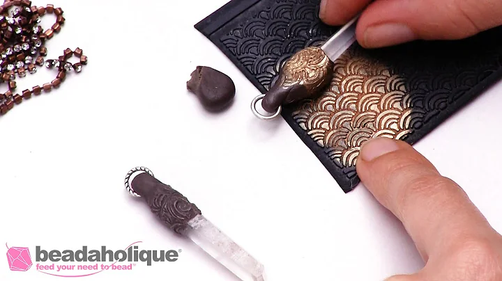 How to Use Crystal Clay on Crystal Points to Creat...