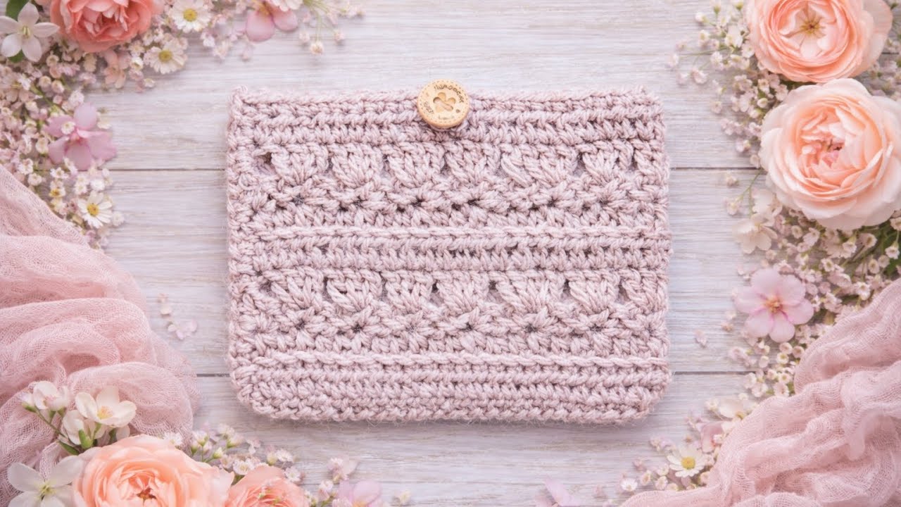 Elegant Crochet Pouch Pattern | Easy & Beautiful Handmade Design by Artyreverie