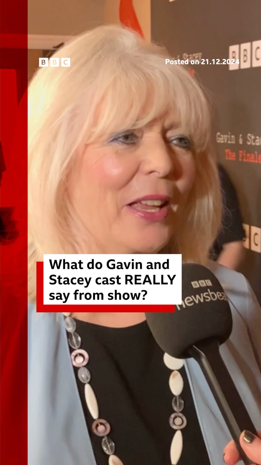 Do the Gavin and Stacey cast really use catchphrases from the show? #BBCNews