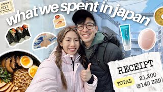 What I spent in a day in JAPAN | life unfiltered