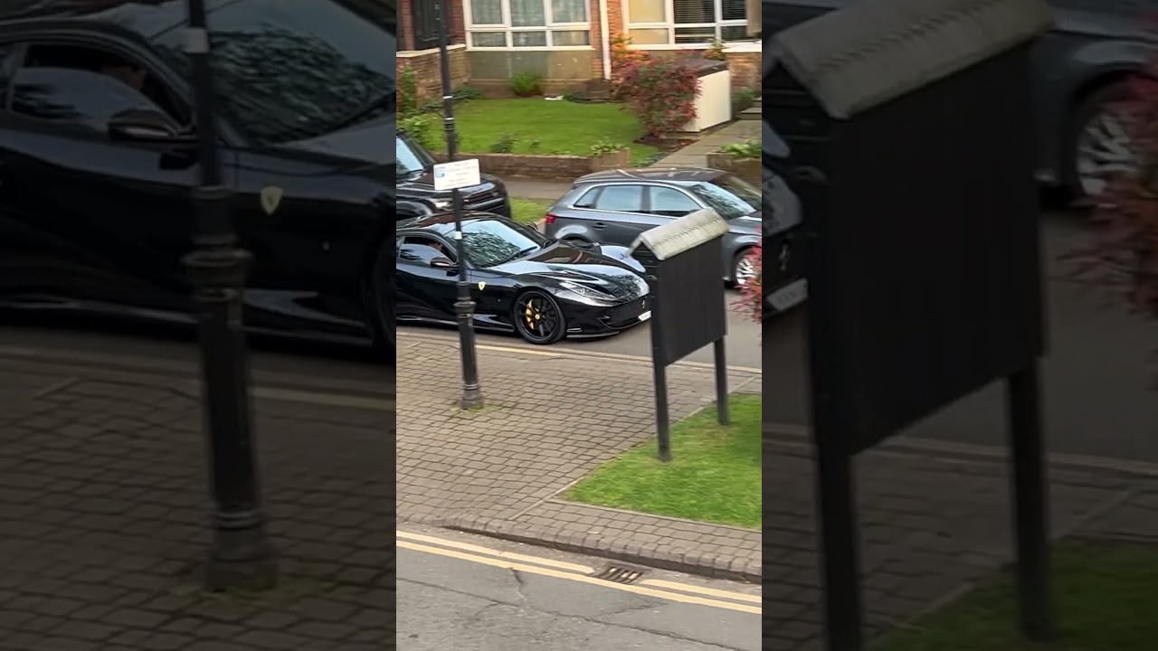 Guarda Black Ferrari 812 Superfast and careful over speedbump #shortsfeed #812superfast @paulcruse su YouTube Guarda Black Ferrari 812 Superfast and careful over speedbump #shortsfeed #812superfast @paulcruse su YouTube