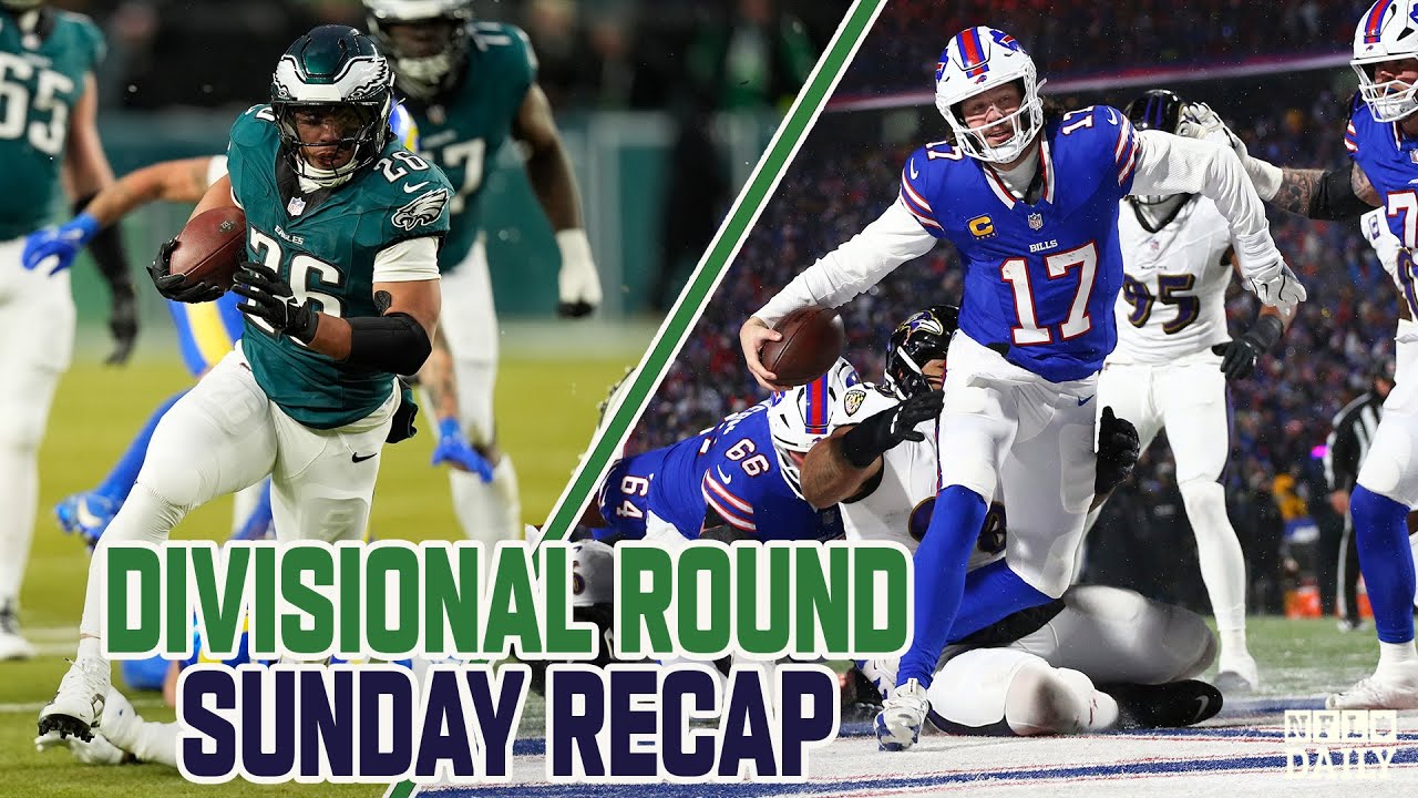 Divisional Round Sunday Recap - YouTube