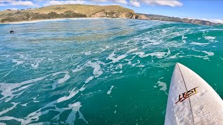 SURFING A FAMOUS POINTBREAK IN NEW ZEALAND! | RAW POV