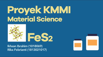 Final Project KMMI : Refinement mineral FeS2 dengan MAUD dan pembuktian systematical Absence