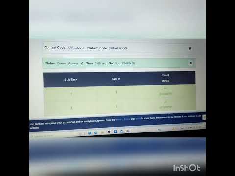 Best coupon codechef Solution
