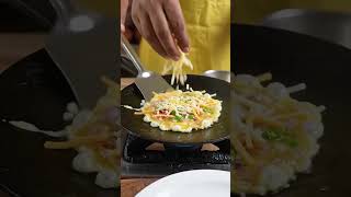 cheese egg omelette