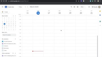 Scheduling Webex via Google Calendar