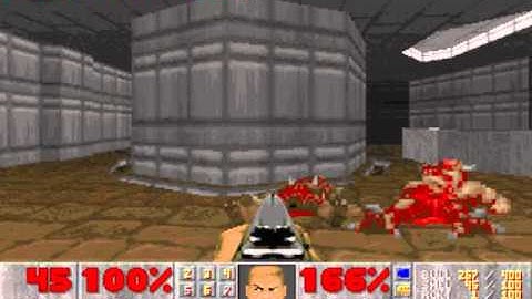 nice old doom levels - 002. E1M1SAS