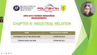 Chapter 8: Industrial Relation